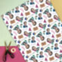 Monty Don Gift Wrap Fun Gardening Wrapping Paper, thumbnail 2 of 9