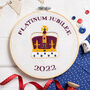 Embroidery Kit Platinum Jubilee, thumbnail 1 of 4