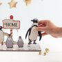 Personalised Penguin Scene In Different Family Sizes, thumbnail 2 of 4