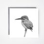 Luxury Kingfisher Blank Greeting Card And Envelope, thumbnail 1 of 3