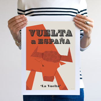Vuelta A Espana, Grand Tour Cycling Poster, 5 of 9