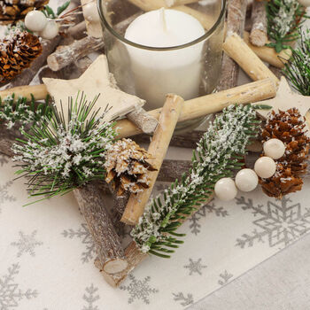 Christmas Star Tea Light Holder Decorations, 5 of 5