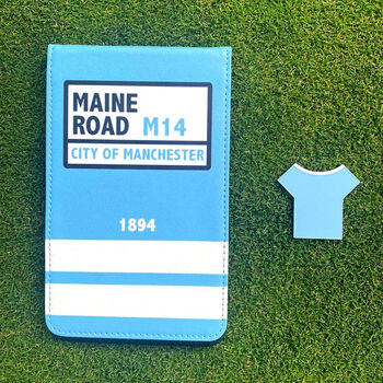 Man City Scorecard Holder And Marker Bundle, 6 of 6