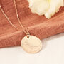 Personalised Large Birth Flower Necklace, thumbnail 1 of 8