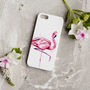 Inky Flamingo Phone Case, thumbnail 1 of 5