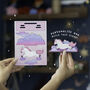 Personalised Unicorn Birthday Pop Out Card, thumbnail 6 of 6