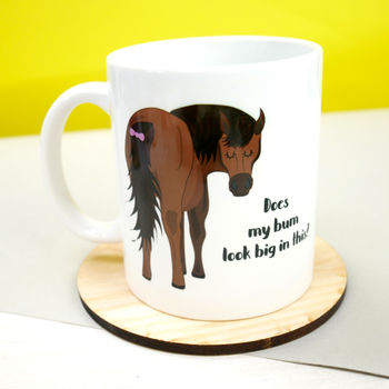 Funny Horse Bum Mug, 3 of 4