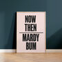Mardy Bum Music Gift Lyric Print, thumbnail 3 of 5