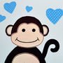 Personalised Birthday Card From Your Little Monkey, thumbnail 5 of 5