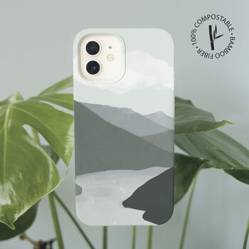 Watercolour Landscape Biodegradable Phone Case, 11 of 12