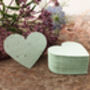 Eco Friendly Plantable Multicoloured Seed Paper Hearts, thumbnail 9 of 11