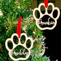 Personalised Pet Bauble For Your Cat Or Dog, thumbnail 1 of 6