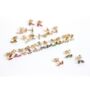 9ct Solid Gold 12 Birthstone Cz Baguette Stud Earrings, thumbnail 9 of 12