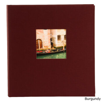 Large Traditional Style Linen Photograph Album With Opaque Glassine Interleaves, 9 of 12