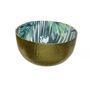 Gold Palm Leaf Inlay Bowl, thumbnail 3 of 3