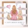 Personalised Dog Birthday Card Her, thumbnail 2 of 8