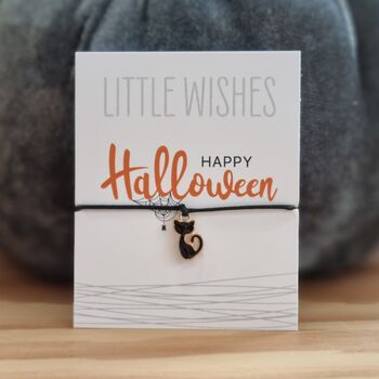 'Happy Halloween' Wish Bracelet, 3 of 4