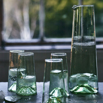 Derry Recycled Glass Carafe, 3 of 4