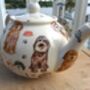 Two Cup Teapot In Cockerpoo Design, thumbnail 4 of 12