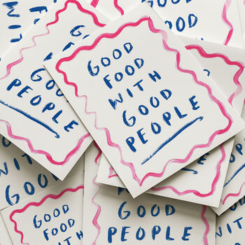 Good Food With Good People, 5 of 5