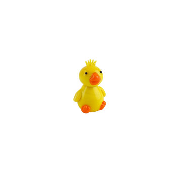 Artisan Glass Yellow Chick In Gift Box | Collectable | Glass Animal | Home Decor, 3 of 5