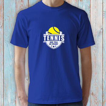 Tennis Fan T Shirt, 4 of 9