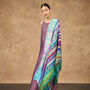 100% Mulberry Silk Scarf, Rainbow Colour In Gift Box, thumbnail 1 of 12