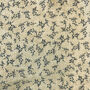 Dainty Black And Beige Flower Print Triangle Scarf, thumbnail 3 of 4
