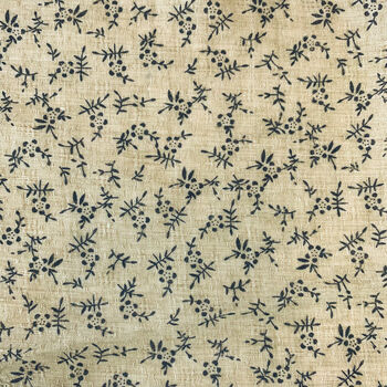 Dainty Black And Beige Flower Print Triangle Scarf, 3 of 4