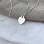 Love You Heart Necklace, thumbnail 2 of 6