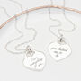 Personalised Sterling Silver Message Necklace, thumbnail 1 of 5
