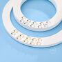 Cz Droplet Huggie Hoop Earrings In Sterling Silver Two, thumbnail 8 of 12