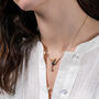 Swallow And Pearl Necklace, thumbnail 2 of 9