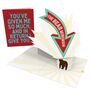 Give The Bear Minimum Funny 3D Pop Up Fathers Day Card, thumbnail 6 of 6