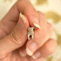 Sterling Silver/18ct Gold Plated Strolling Cat Pendant, thumbnail 3 of 6