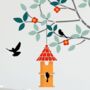 Round Tree With Birds And Bees Stencil Pack, thumbnail 3 of 10