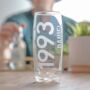 Personalised Birth Year Hi Ball Glass Tumbler, thumbnail 3 of 4