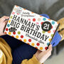 Big Birthday Personalised Giant Chocolate Bar, thumbnail 1 of 4