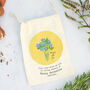 Personalised Forget Me Not Memorial Gift Bag With Seeds, thumbnail 1 of 2