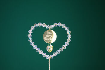 Mother's Day Gift, Personalised Crystal Heart, 3 of 7