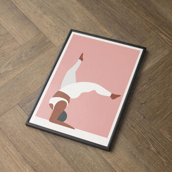 Zen Art Print For Yoga Lover, 4 of 6