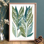 A4 Botanical Giclée Art Print Lily Of The Valley, thumbnail 1 of 4
