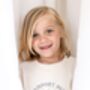Mini Flyer/ First Time Flyer Personalised Embroidered Holiday Airport Sweatshirt Jumper, thumbnail 5 of 7