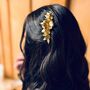 The Flora Comb Leaves Flowers Organic Bridal Bridesmaid Comb, thumbnail 2 of 12