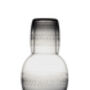 A Smoky Ovals Design Carafe And Glass, thumbnail 1 of 3