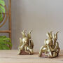 Octopus Bookends In Gold And Silver, thumbnail 5 of 7