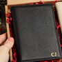 Personalised Leather Passport Holder Grained, thumbnail 3 of 12