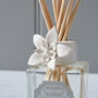 Reed Diffuser Set With Handmade Ceramic Flower Collar, thumbnail 2 of 10