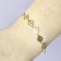 Smiley Face Bracelet In Waterproof Stainless Steel Adjustable, thumbnail 5 of 6