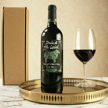 'Food Match' Rioja Personalised Wine, 5 of 6